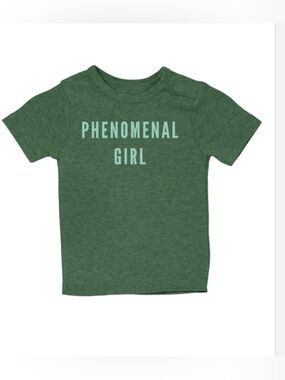 New Phenomenal Girl T-shirt, Green Large